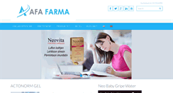 Desktop Screenshot of afafarma.com
