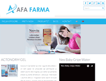 Tablet Screenshot of afafarma.com